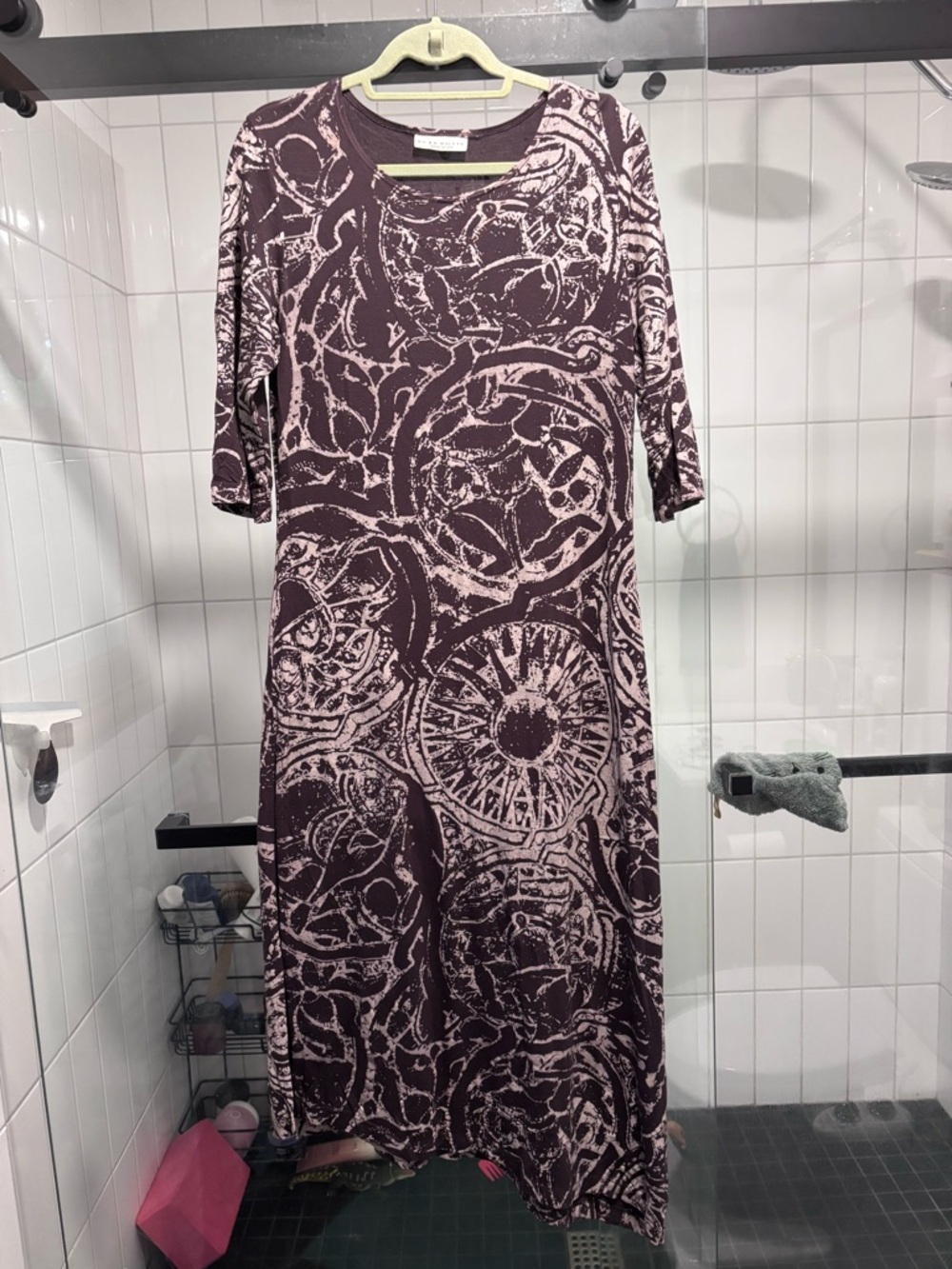 Bryn Walker Assymetrical Hem Midi  dress